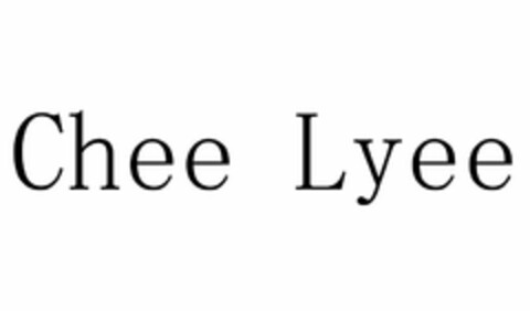 CHEE LYEE Logo (USPTO, 27.07.2020)