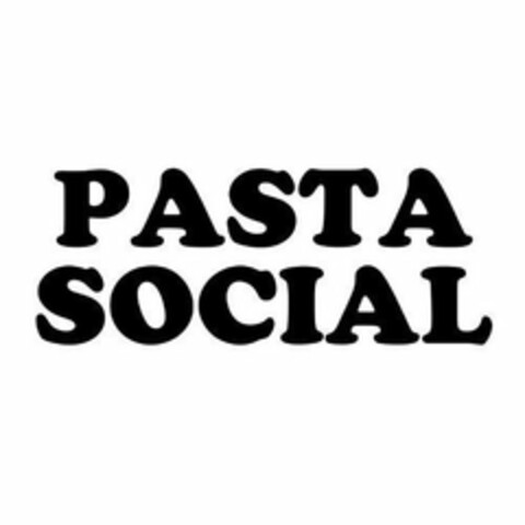 PASTA SOCIAL Logo (USPTO, 04.09.2020)