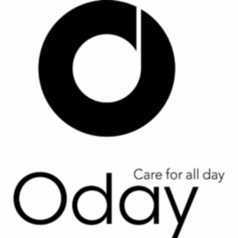 O ODAY CARE FOR ALL DAY Logo (USPTO, 16.09.2020)