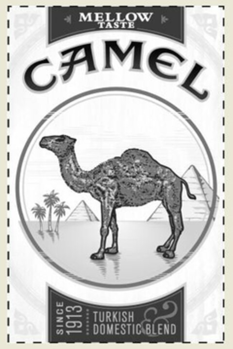 CAMEL MELLOW TASTE SINCE 1913 TURKISH & DOMESTIC BLEND Logo (USPTO, 05/08/2009)