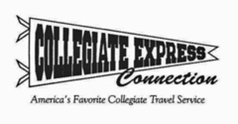 COLLEGIATE EXPRESS CONNECTION AMERICA'S FAVORITE COLLEGIATE TRAVEL SERVICE Logo (USPTO, 03.06.2009)