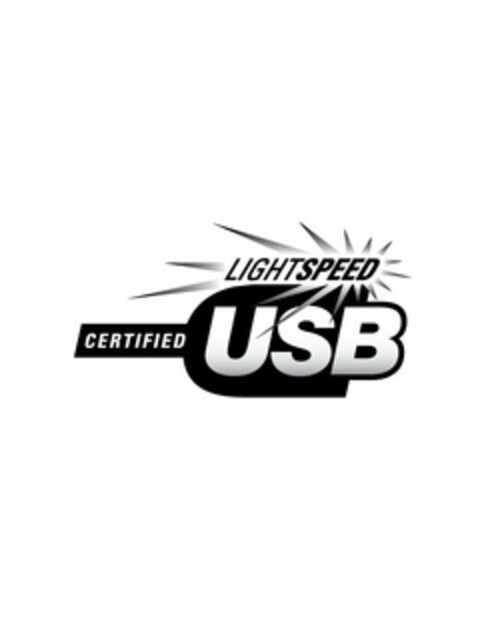 LIGHTSPEED CERTIFIED USB Logo (USPTO, 16.06.2009)