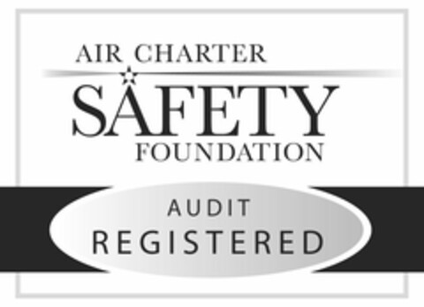 AIR CHARTER SAFETY FOUNDATION AUDIT REGISTERED Logo (USPTO, 21.08.2009)