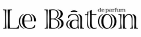 LE BÂTON DE PARFUM Logo (USPTO, 23.09.2009)