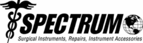 SPECTRUM SURGICAL INSTRUMENTS, REPAIRS, INSTRUMENT ACCESSORIES Logo (USPTO, 08.10.2009)