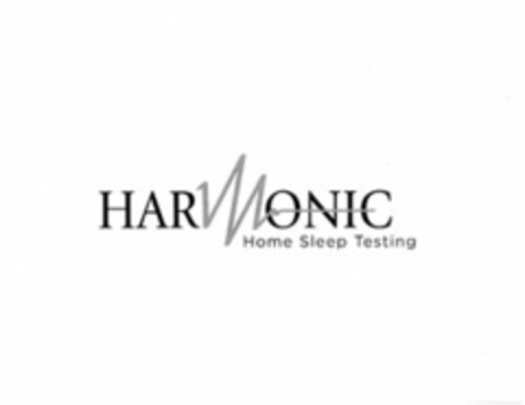 HARMONIC HOME SLEEP TESTING Logo (USPTO, 12.10.2009)