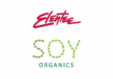 ELENTEE SOY ORGANICS Logo (USPTO, 20.01.2010)