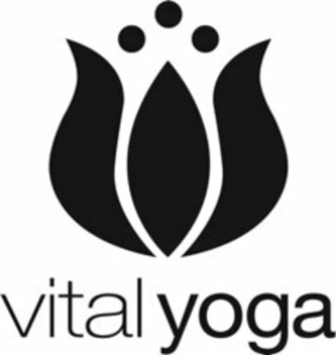 VITAL YOGA Logo (USPTO, 08/10/2010)