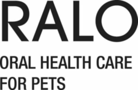 RALO ORAL HEALTH CARE FOR PETS Logo (USPTO, 09/22/2010)