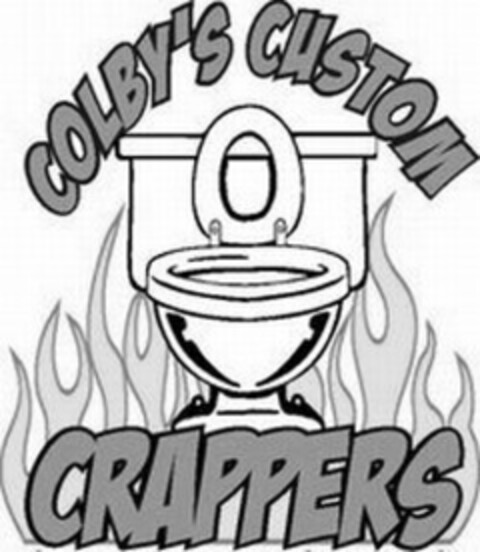 COLBY'S CUSTOM CRAPPERS Logo (USPTO, 06.10.2010)