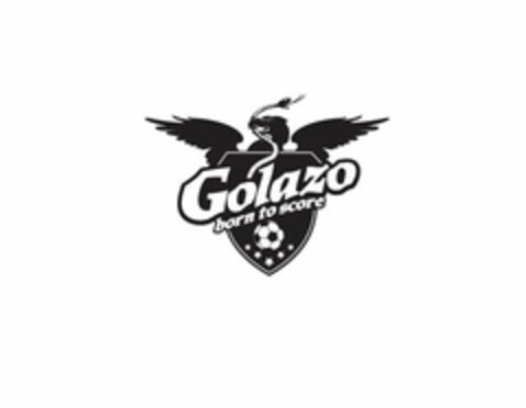 GOLAZO BORN TO SCORE Logo (USPTO, 22.11.2010)