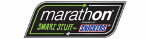 MARATHON SMART STUFF BAR POWERED BY SNICKERS Logo (USPTO, 12/01/2010)