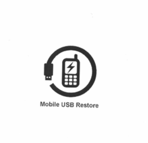 MOBILE USB RESTORE Logo (USPTO, 03.06.2011)