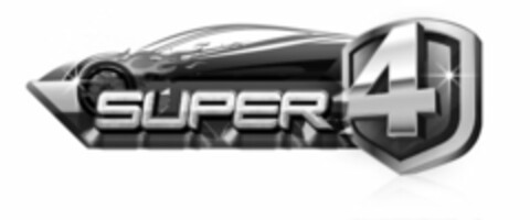 SUPER 4 Logo (USPTO, 20.06.2011)