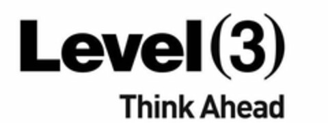 LEVEL (3) THINK AHEAD Logo (USPTO, 09.09.2011)