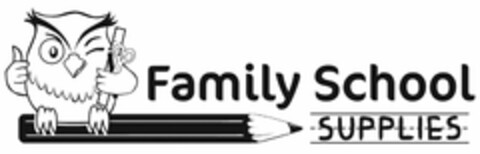 FAMILY SCHOOL SUPPLIES Logo (USPTO, 08.02.2012)