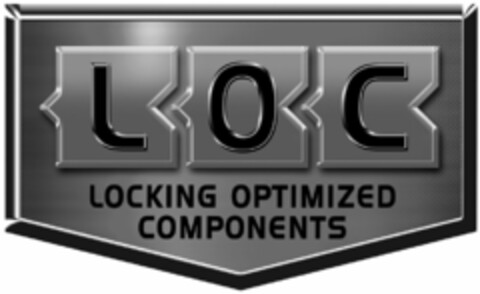 LOC LOCKIN OPTIMIZED COMPONENTS Logo (USPTO, 16.04.2012)