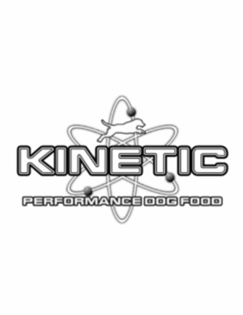 KINETIC PERFORMANCE DOG FOOD Logo (USPTO, 10.12.2012)