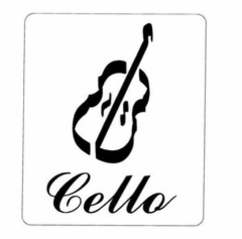 CELLO Logo (USPTO, 01/25/2013)