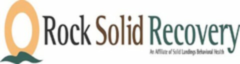 ROCK SOLID RECOVERY AN AFFILIATE OF SOLID LANDINGS BEHAVIORAL HEALTH Logo (USPTO, 17.06.2013)