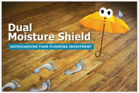 DUAL MOISTURE SHIELD SAFEGUARDING YOUR FLOORING INVESTMENT Logo (USPTO, 18.12.2013)