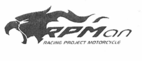 RPMAN RACING PROJECT MOTORCYCLE Logo (USPTO, 05/17/2014)