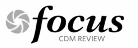 FOCUS CDM REVIEW Logo (USPTO, 23.06.2014)