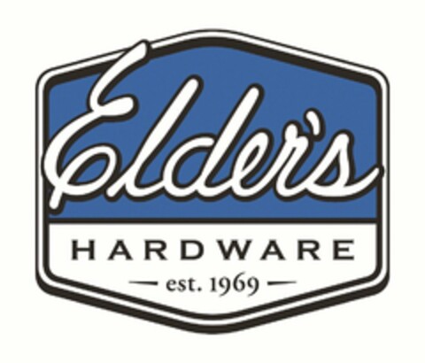 ELDER'S HARDWARE EST. 1969 Logo (USPTO, 30.09.2014)