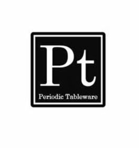 PT PERIODIC TABLEWARE Logo (USPTO, 06.02.2015)