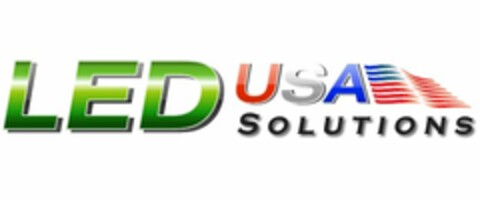 LED USA SOLUTIONS Logo (USPTO, 26.03.2015)