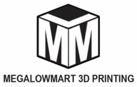 MML MEGALOWMART 3D PRINTING Logo (USPTO, 29.04.2015)