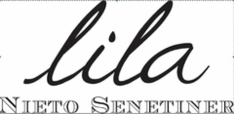 LILA NIETO SENETINER Logo (USPTO, 25.09.2015)