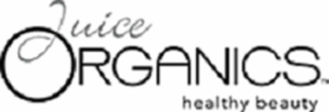 JUICE ORGANICS HEALTHY BEAUTY Logo (USPTO, 07.03.2016)