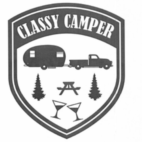 CLASSY CAMPER Logo (USPTO, 28.03.2016)