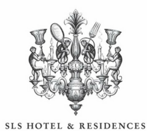 SLS HOTEL & RESIDENCES Logo (USPTO, 25.08.2016)