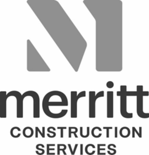 M MERRITT CONSTRUCTION SERVICES Logo (USPTO, 24.05.2017)