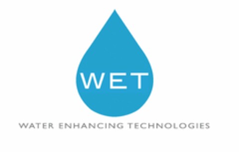 WET WATER ENHANCING TECHNOLOGIES Logo (USPTO, 08/24/2017)