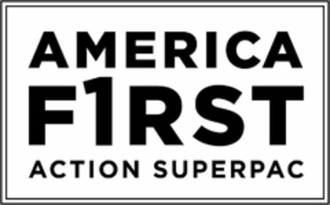 AMERICA F1RST ACTION SUPERPAC Logo (USPTO, 09/12/2017)