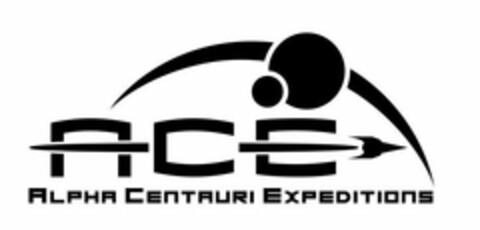 ACE ALPHA CENTAURI EXPEDITIONS Logo (USPTO, 04.10.2017)