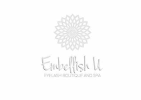 EMBELLISH U EYELASH BOUTIQUE AND SPA Logo (USPTO, 13.02.2018)
