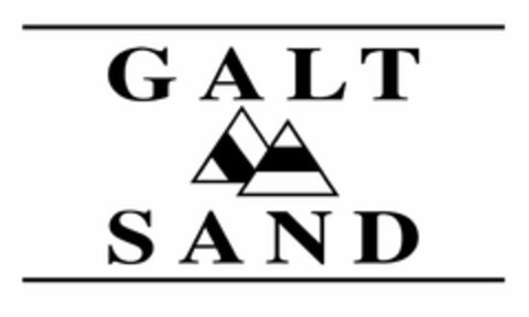 GALT SAND Logo (USPTO, 08.05.2018)