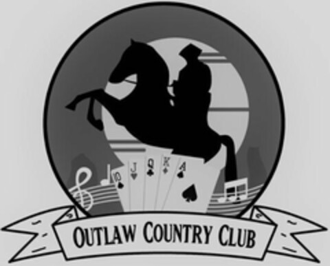 10 J Q K A OUTLAW COUNTRY CLUB Logo (USPTO, 05/31/2018)