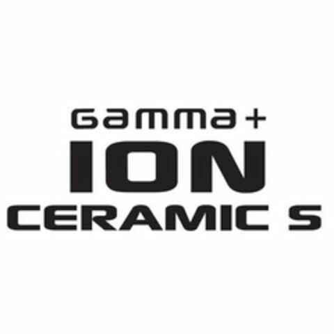 GAMMA + ION CERAMIC S Logo (USPTO, 01.06.2018)