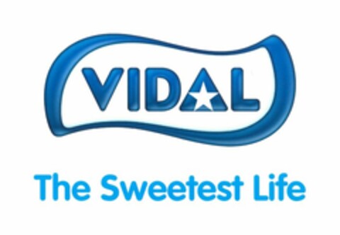 VIDAL THE SWEETEST LIFE Logo (USPTO, 07/23/2018)