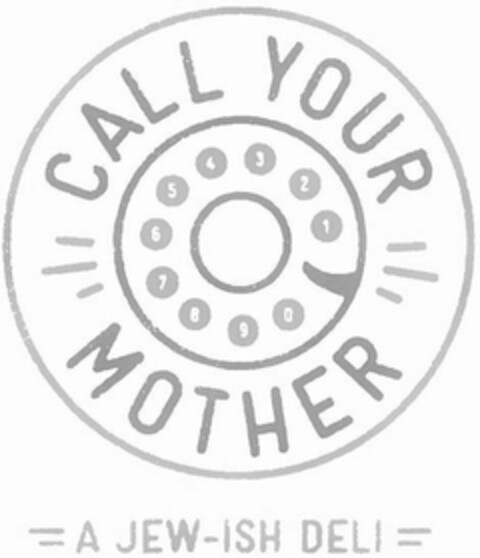 CALL YOUR MOTHER A JEW-ISH DELI Logo (USPTO, 08/23/2018)