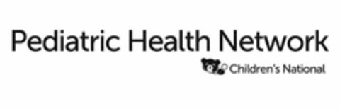 PEDIATRIC HEALTH NETWORK CHILDREN'S NATIONAL Logo (USPTO, 09/12/2018)