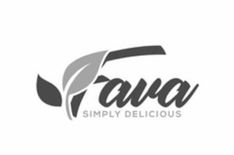 FAVA SIMPLY DELICIOUS Logo (USPTO, 19.12.2018)