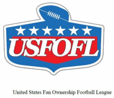 UNITED STATES FAN OWNERSHIP FOOTBALL LEAGUE USFOFL Logo (USPTO, 15.11.2019)