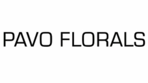 PAVO FLORALS Logo (USPTO, 25.12.2019)