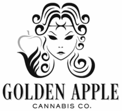 GOLDEN APPLE CANNABIS CO. Logo (USPTO, 05/01/2020)